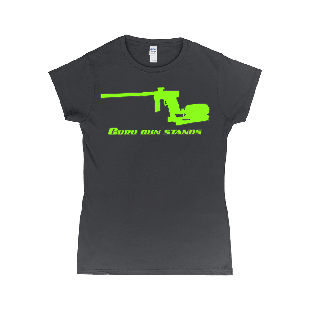 Women’s T-Shirts guru gun stands stand logo